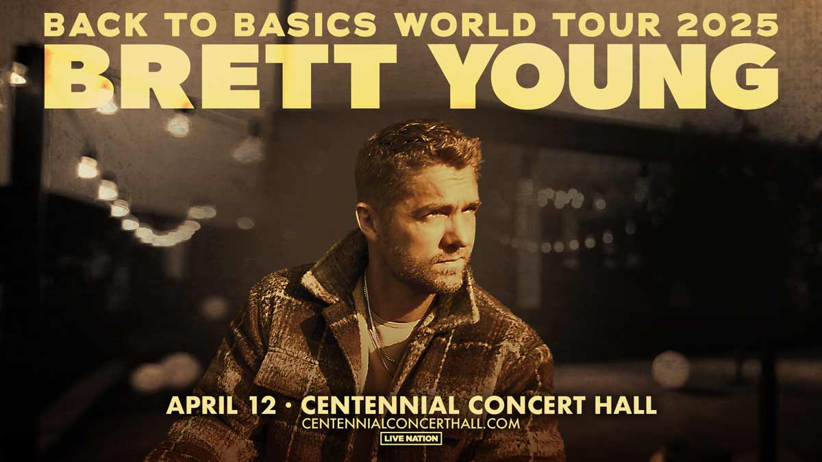 Meet Brett Young on April 12th!