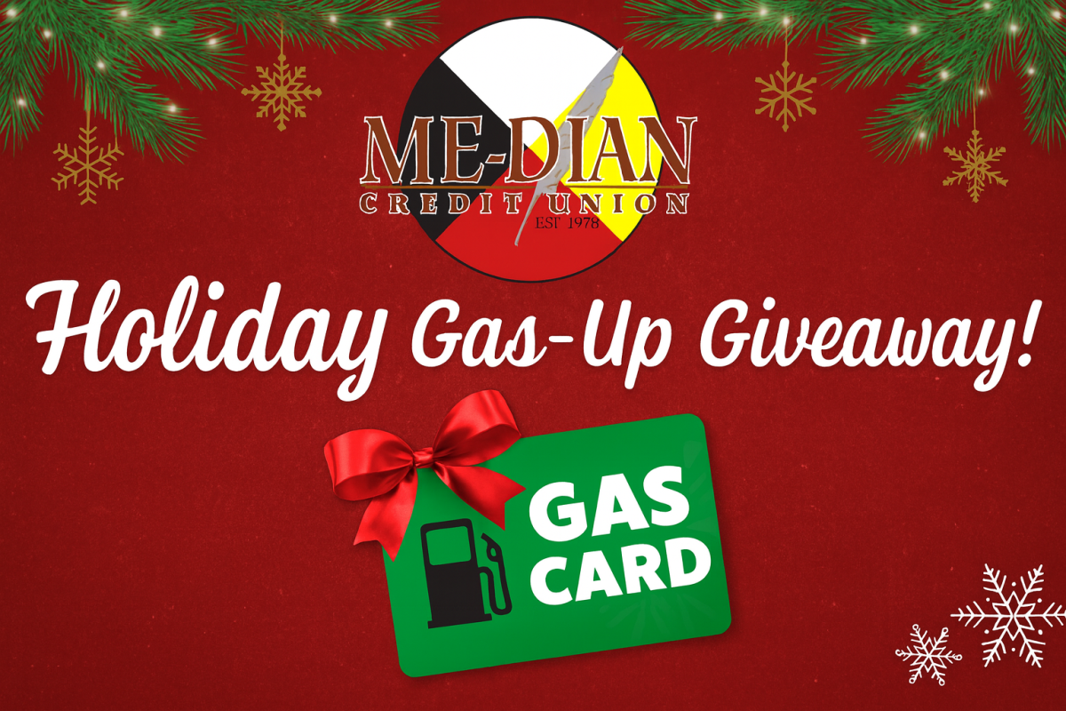 Gas-Up For the Holidays with Me-Dian Credit Union!