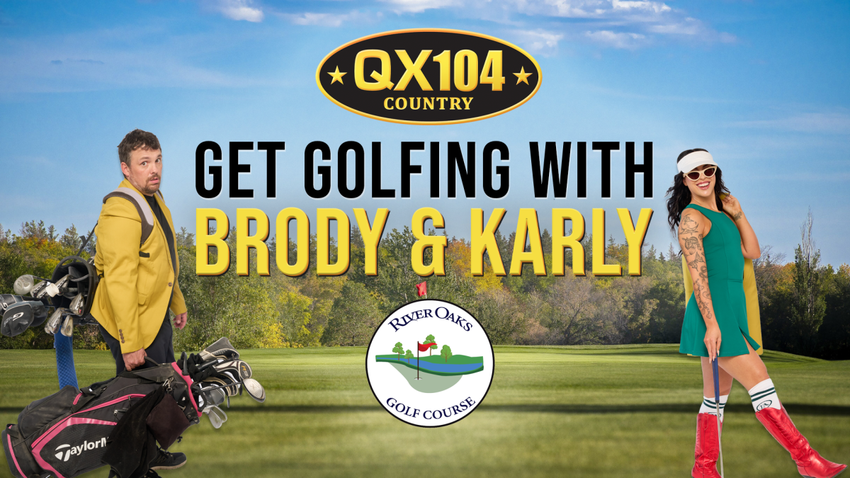 Golfing with Brody and Karly