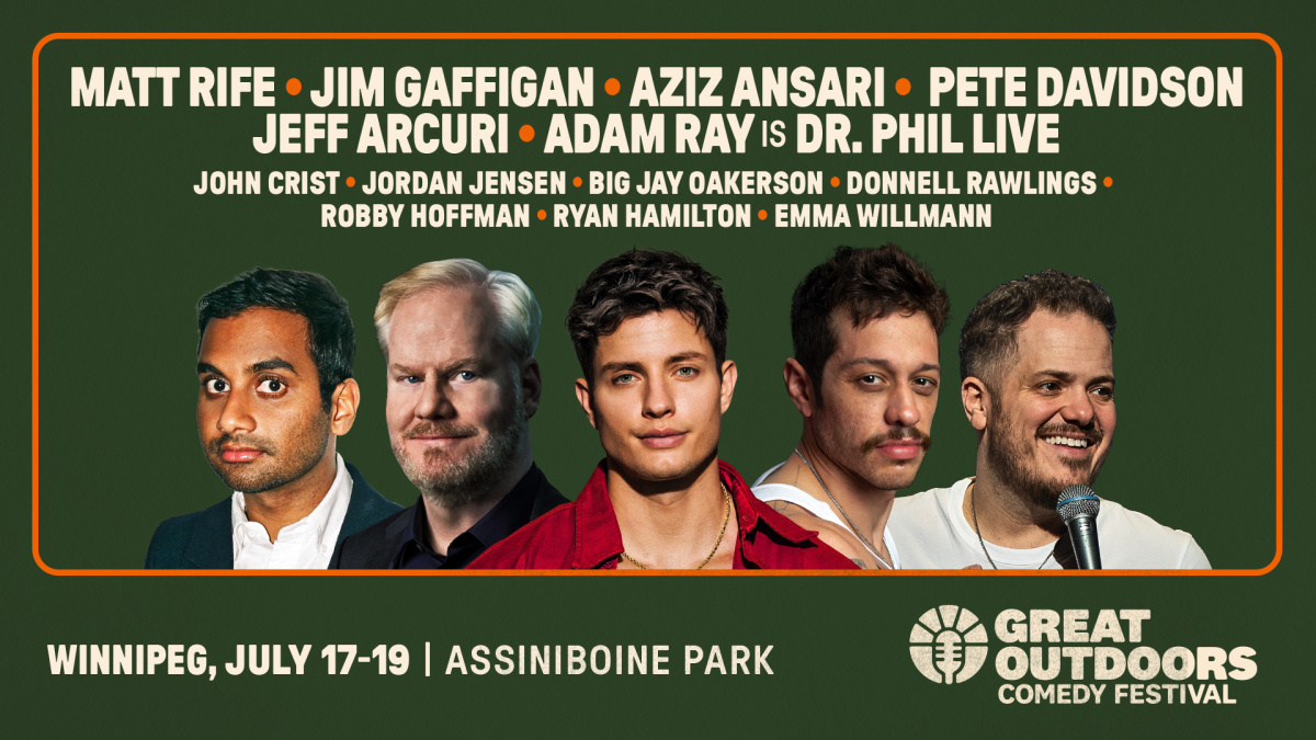 Laugh Like a VIP with The Great Outdoors Comedy Festival!